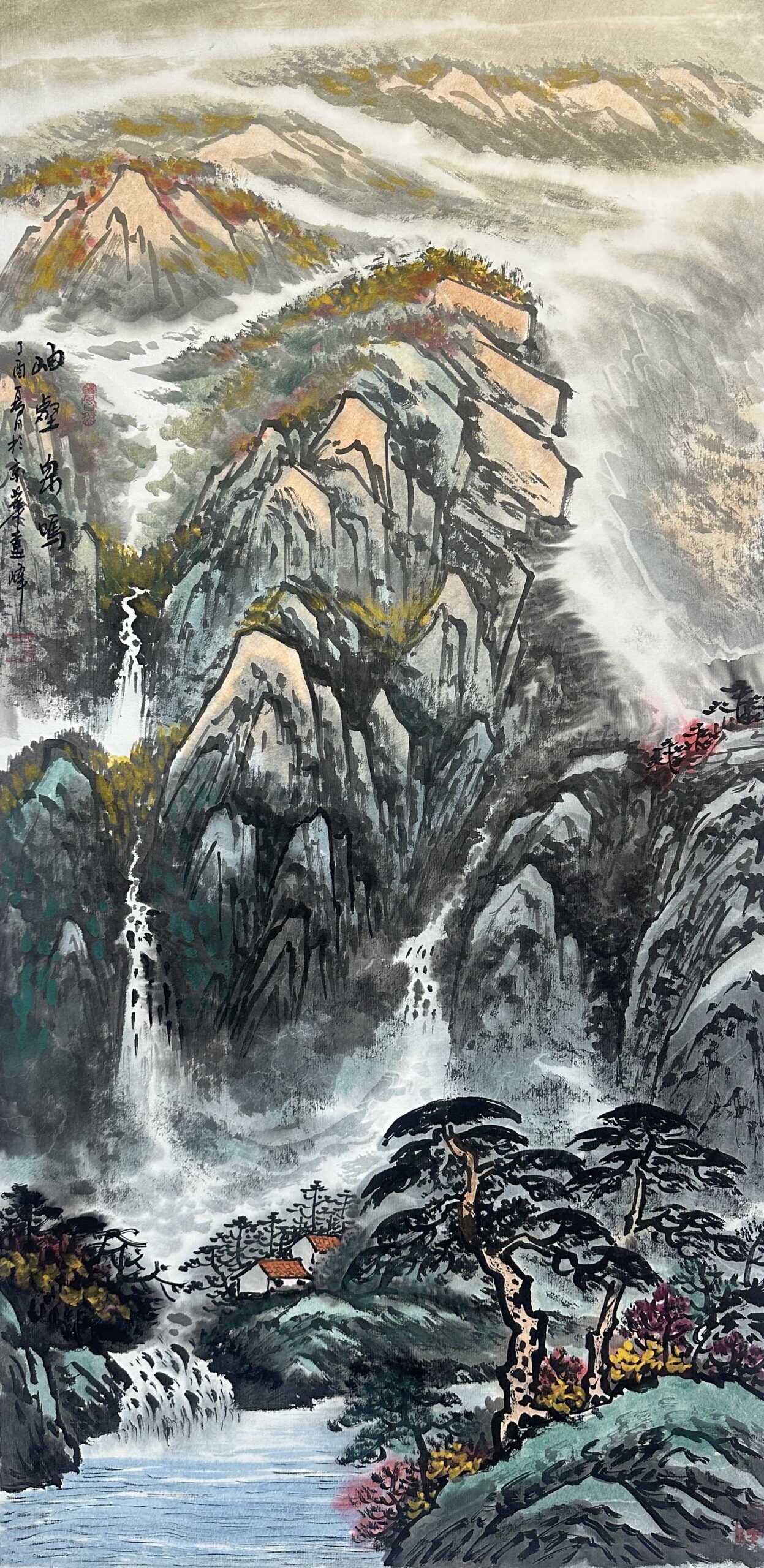 Mountain and River Serenity - Image 2