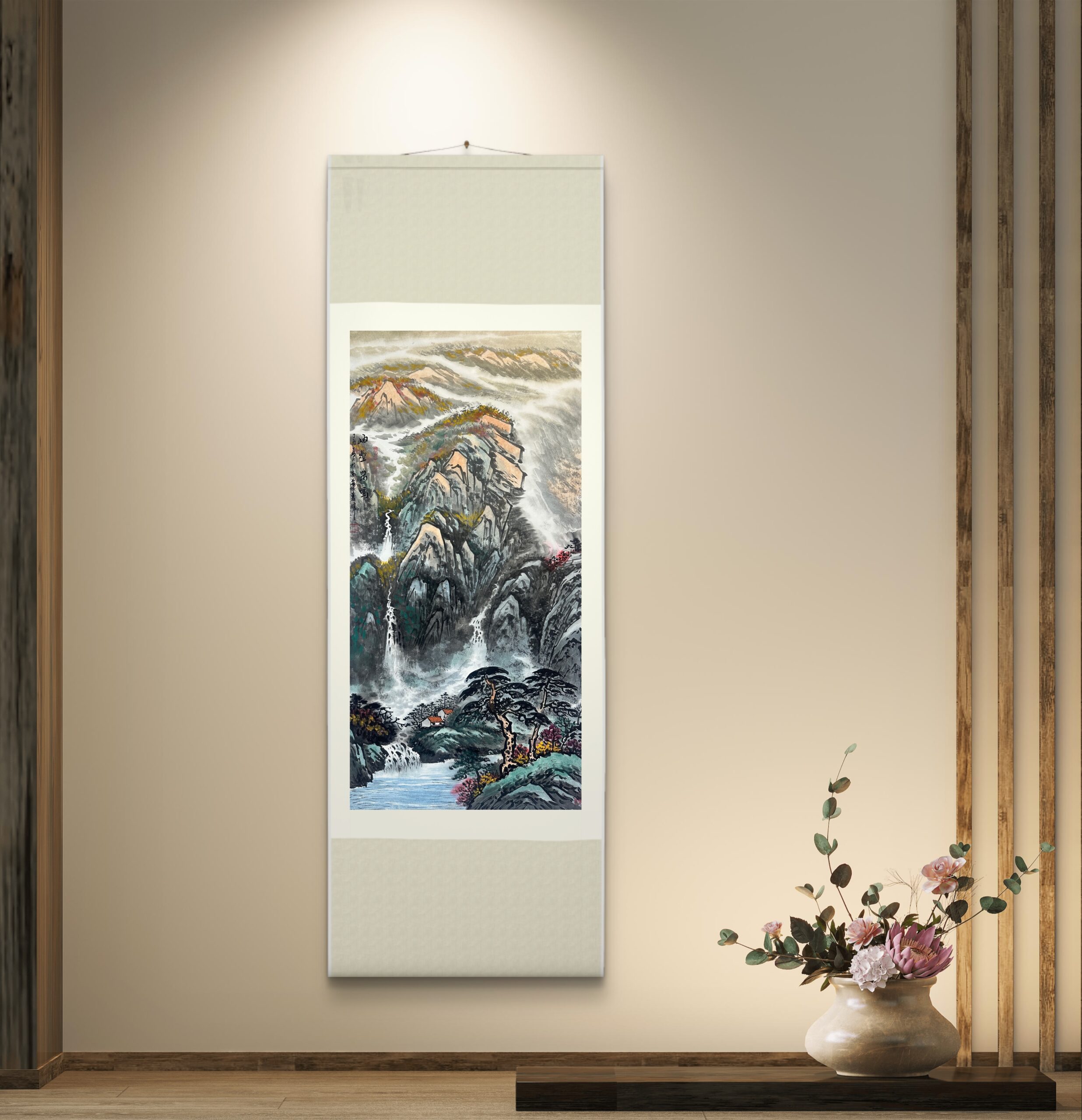 Mountain and River Serenity