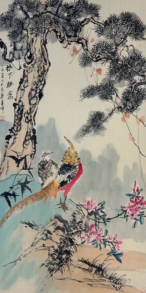 Flower and Bird Painting