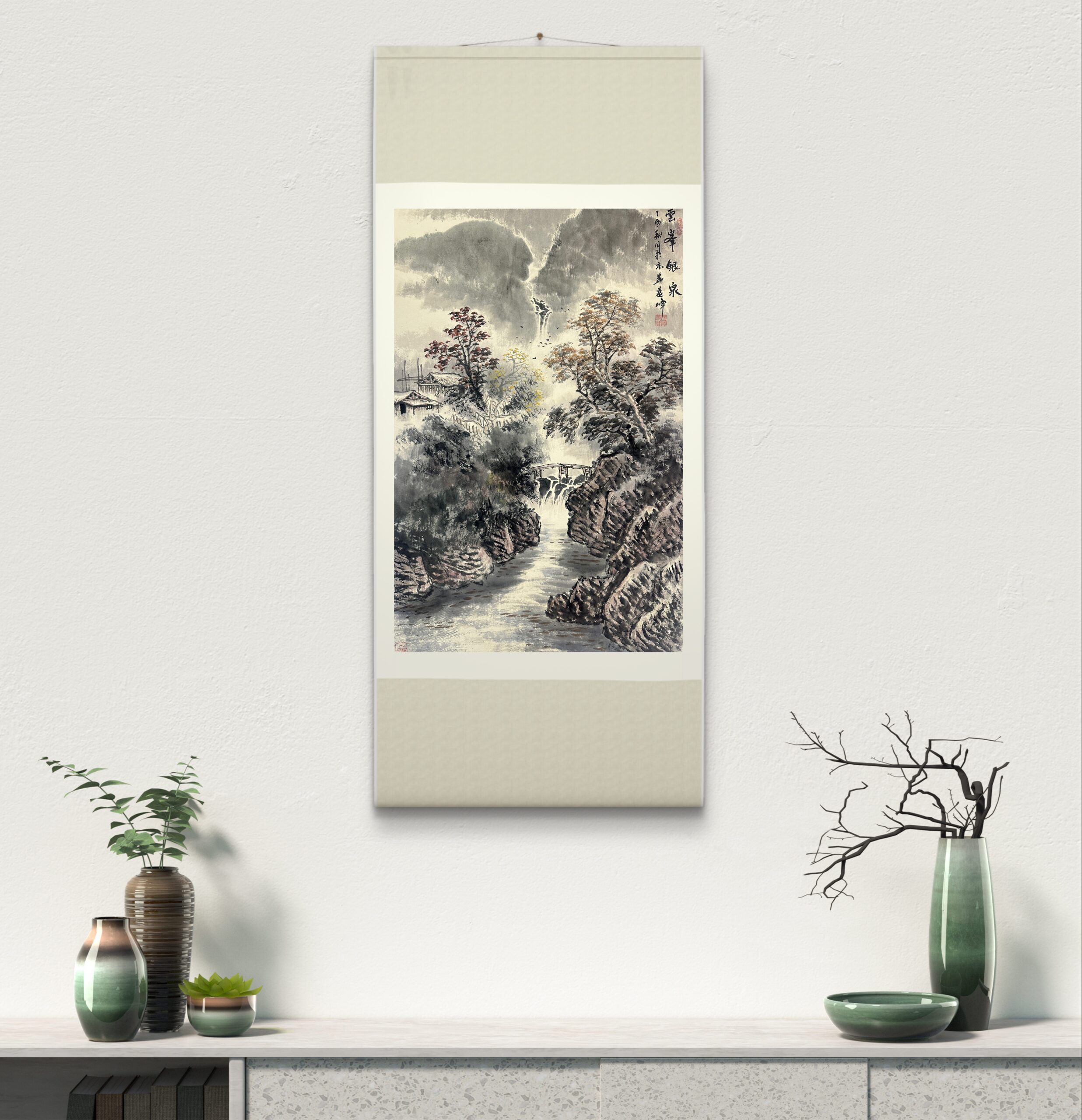 Rustic Streamside Scenery